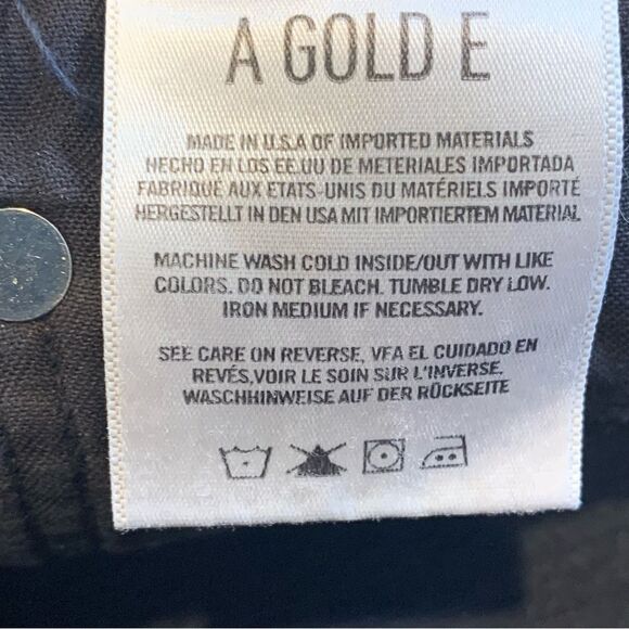 AGOLDE Nico High Rise Slim Fit Relic Wash Button Fly Crop Jeans Size 25 - Picture 10 of 12